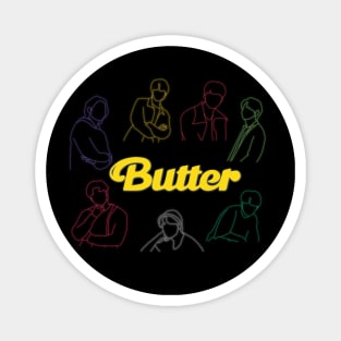 BTS led in the Butter era Magnet
